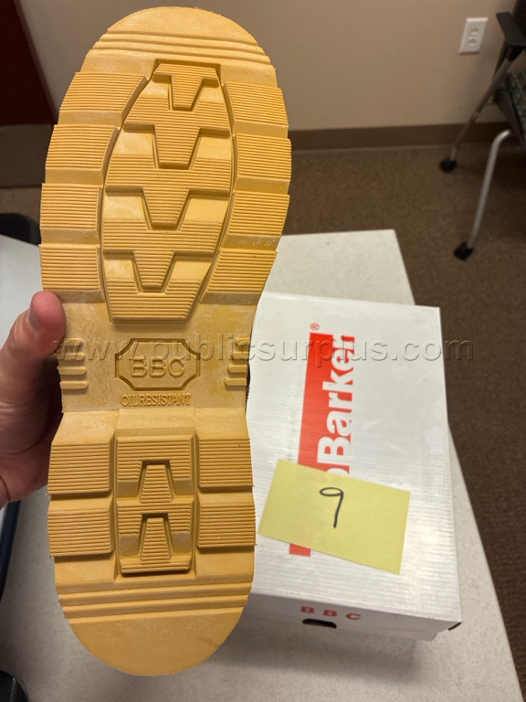 Bob Barker Work Boots Size 10D   Government Surplus Auction - Photo #3