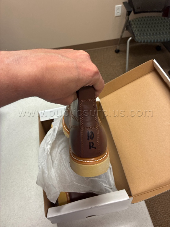 Bob Barker Work Boots Size 10D   Government Surplus Auction - Photo #4