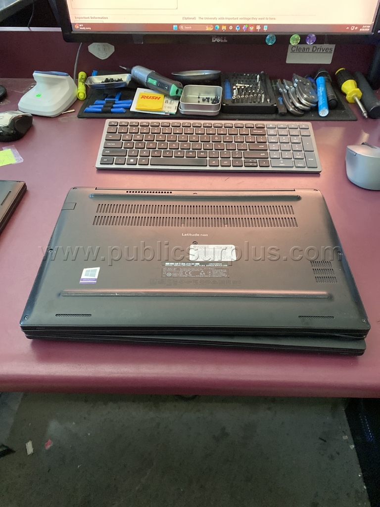 (3) Dell Latitude Laptops - RC - Z1-37 Dell  Government Surplus Auction - Photo #4