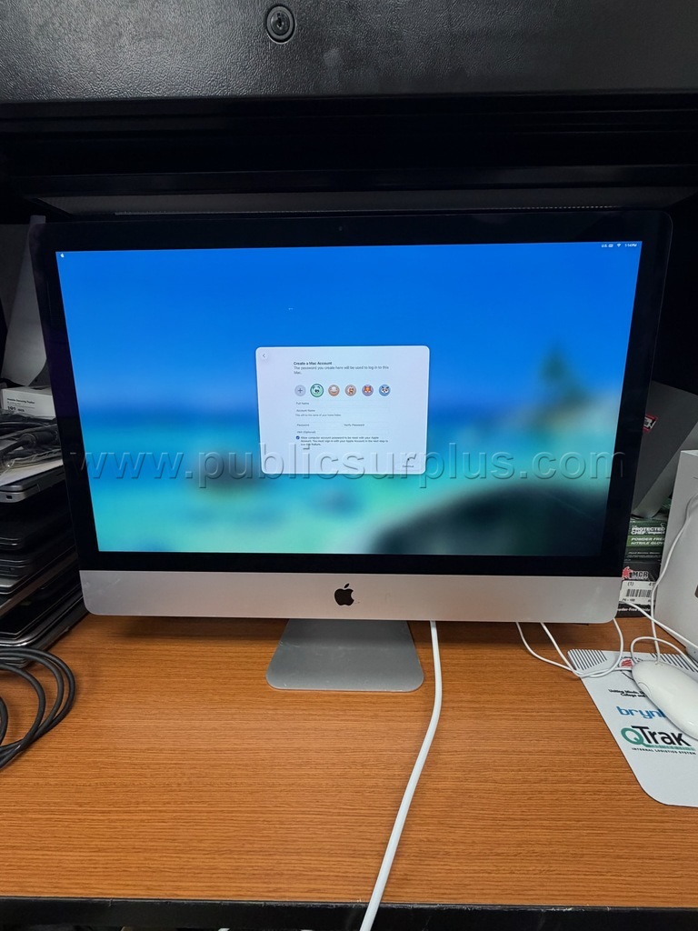 Apple iMac 27" Retina Core i7 3.8GHz 5K (2020) Chevrolet Tahoe Government Surplus Auction - Photo #4