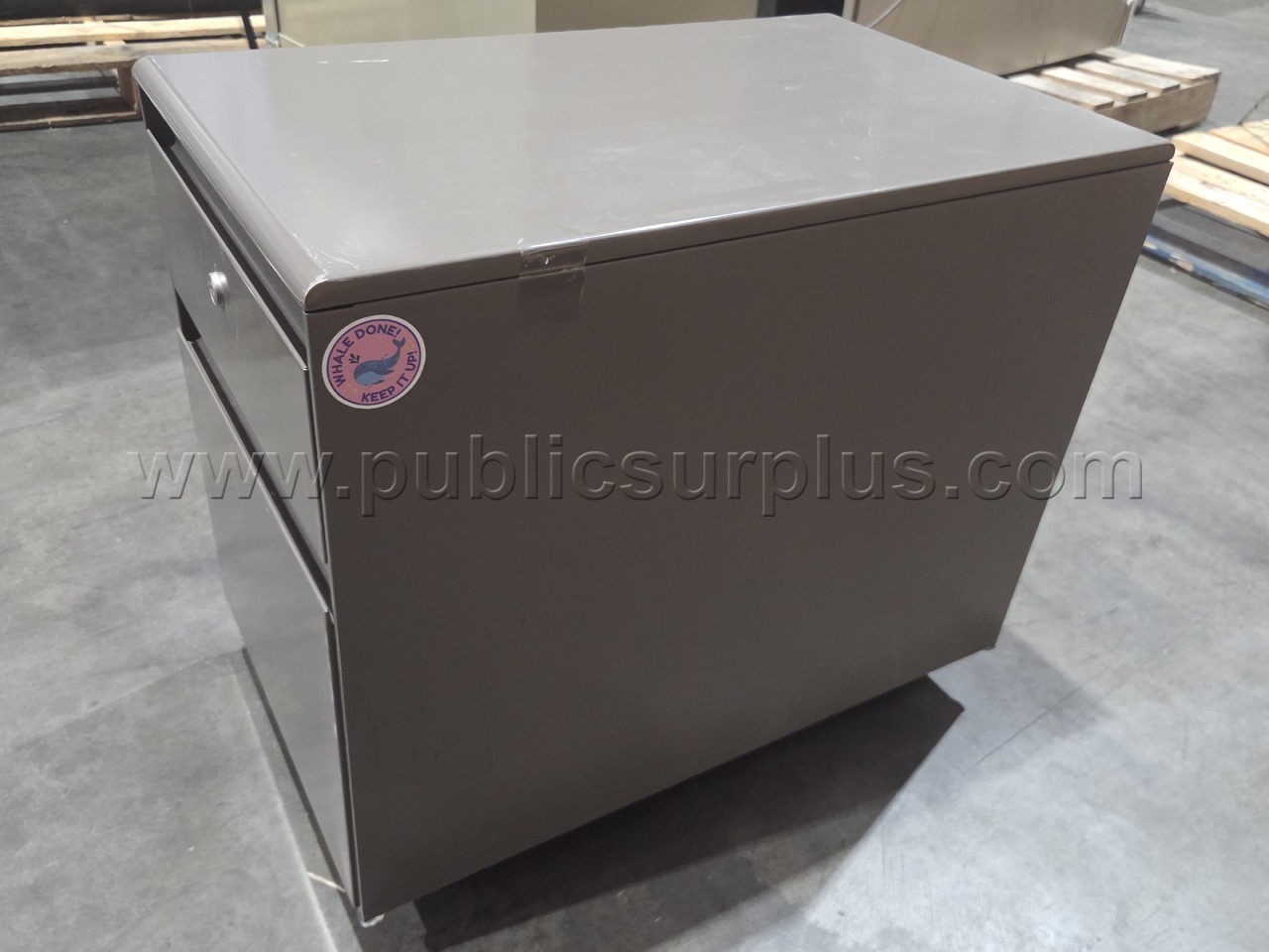 Small Rolling File Cabinet   Government Surplus Auction - Photo #3