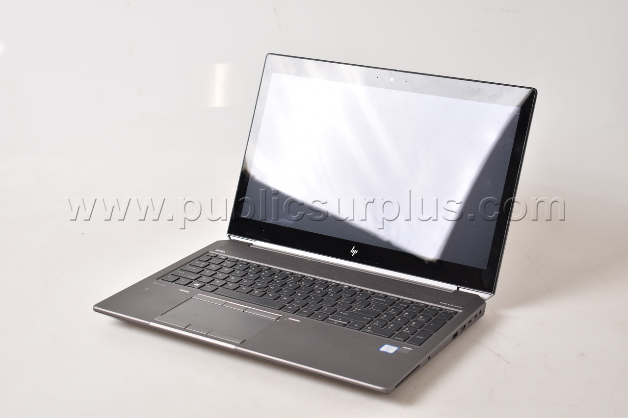 HP ZBook 15 G6 Laptop i7-9850H 2.6 GHz 16GB RAM - Free Shipping! Ram 9850H Government Surplus Auction - Photo #2