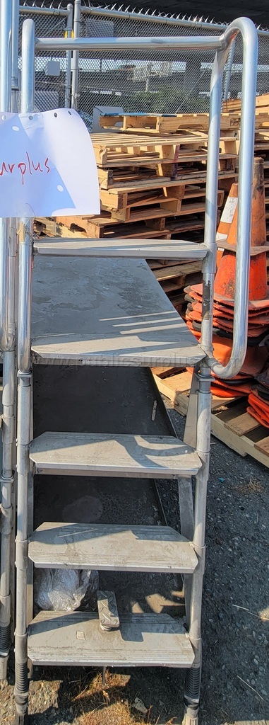 3 Step Rolling Safety Ladder   Government Surplus Auction - Primary Photo