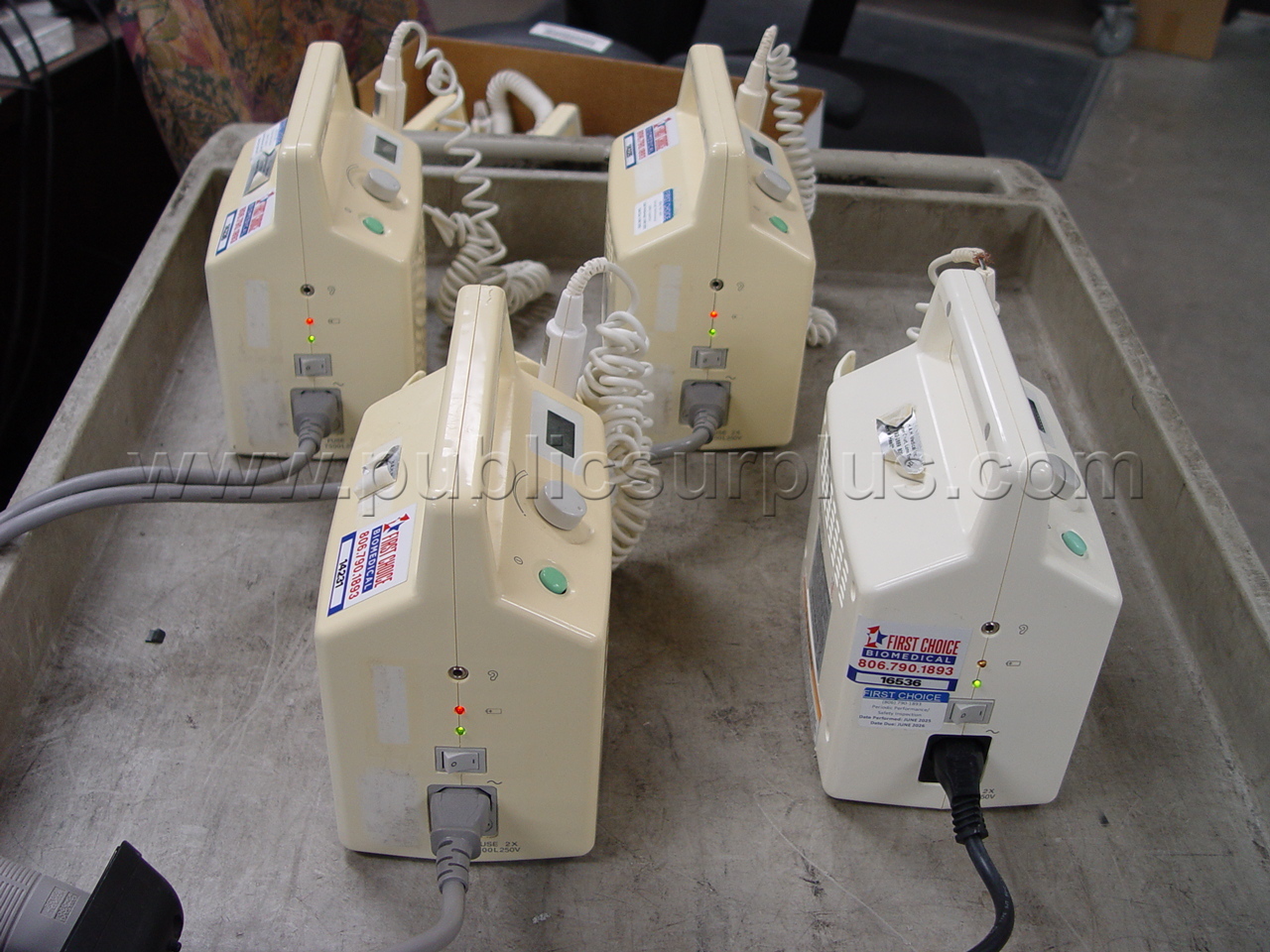 (4) Doppler Fetus Detectors   Government Surplus Auction - Photo #2