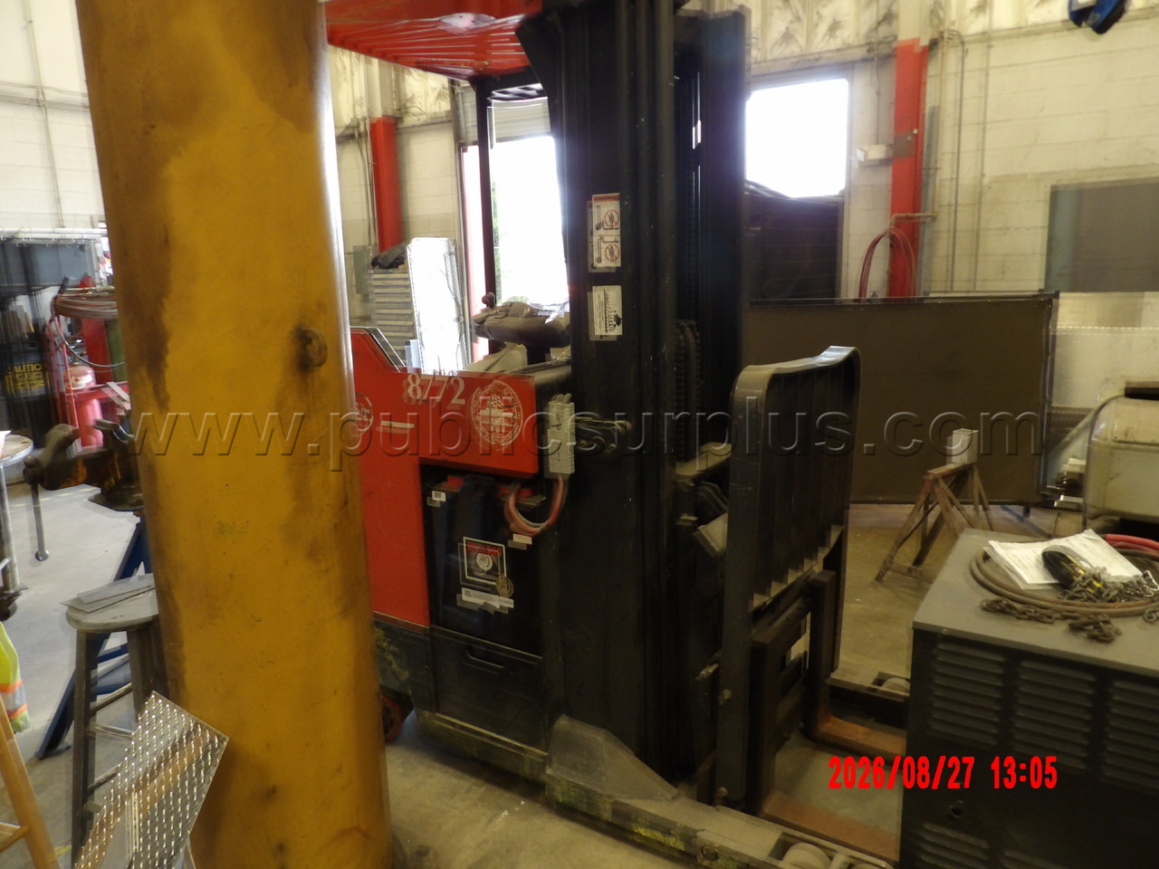 2000 BT Standup Forklift Dodge Charger Government Surplus Auction - Photo #3