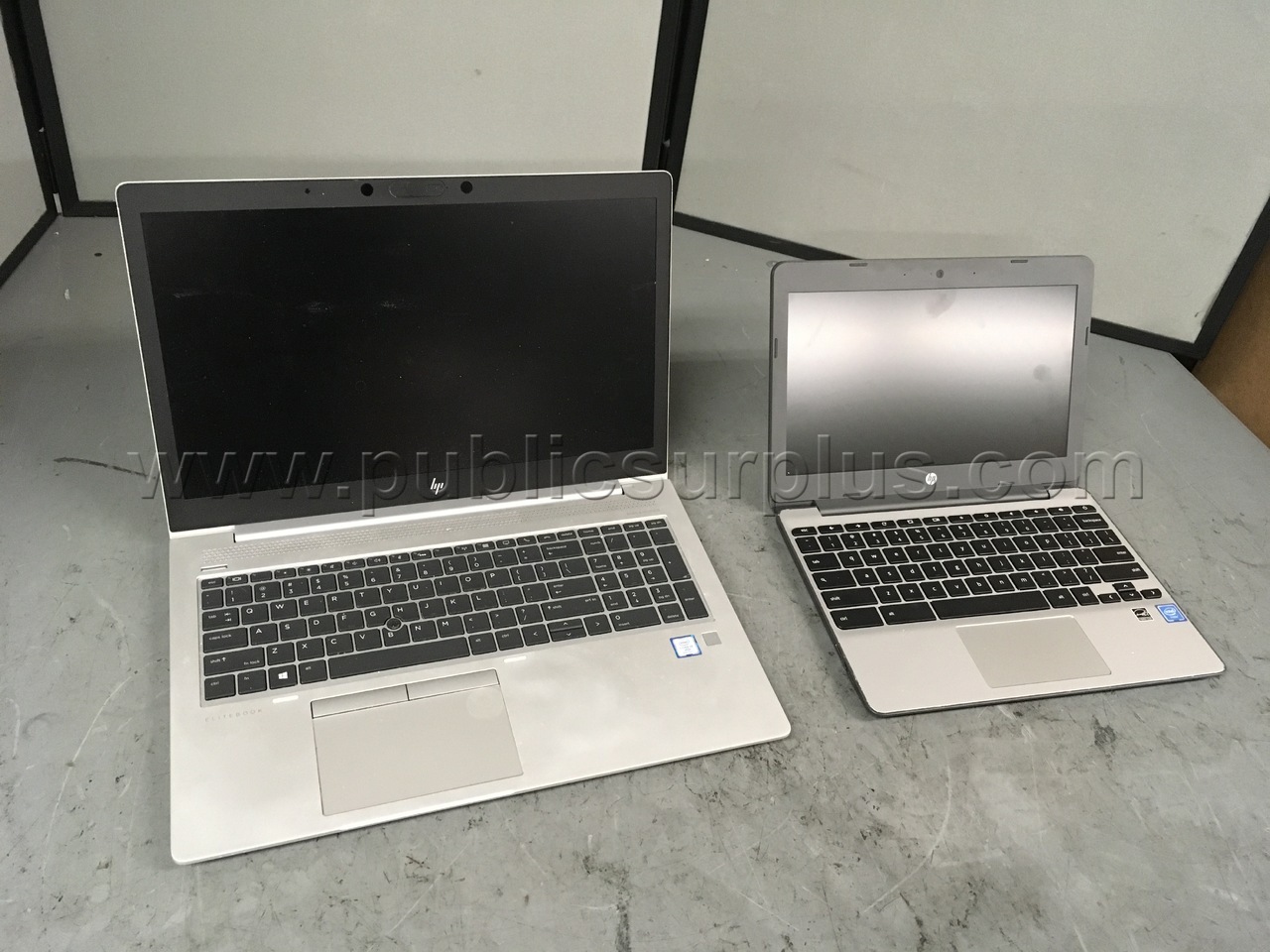 Lot of 2 Used Miscellaneous HP Laptops HP  Government Surplus Auction - Photo #2