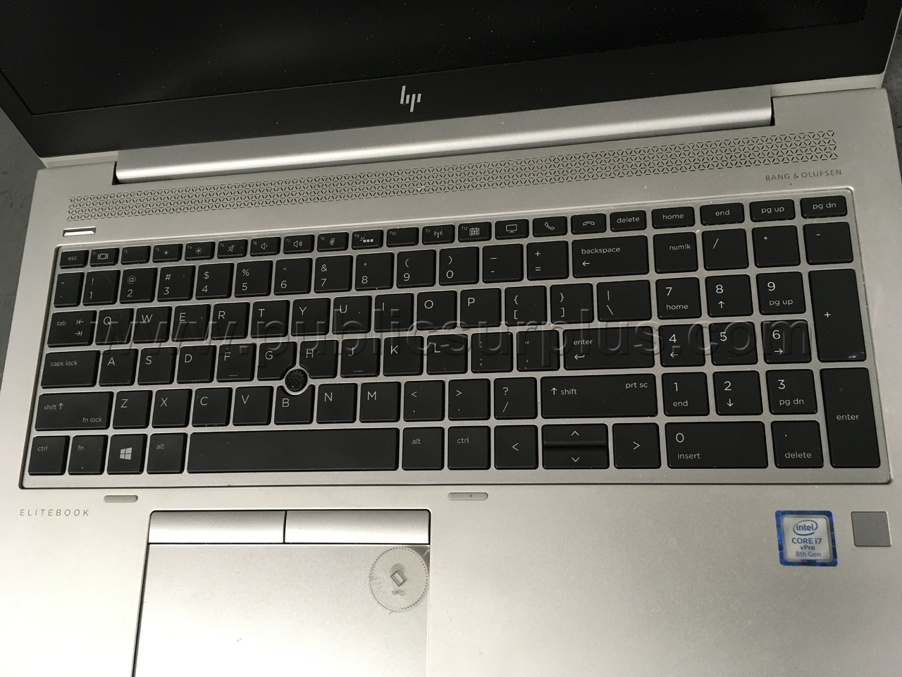 Lot of 2 Used Miscellaneous HP Laptops HP  Government Surplus Auction - Photo #3