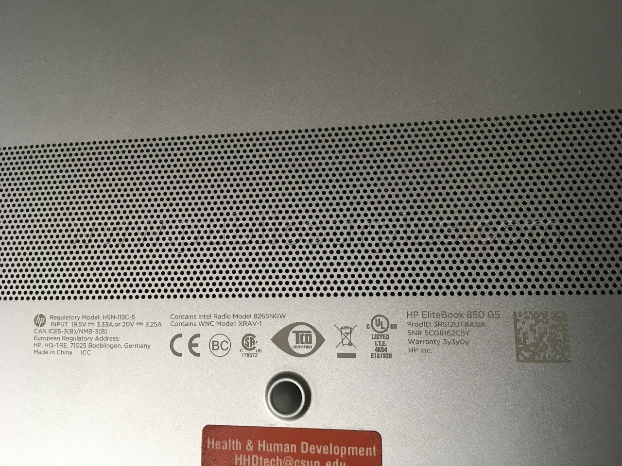 Lot of 2 Used Miscellaneous HP Laptops HP  Government Surplus Auction - Photo #5