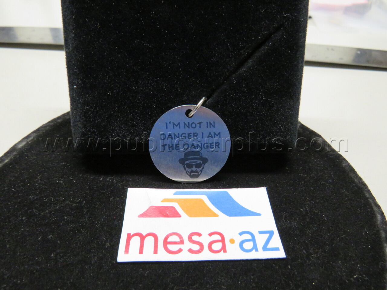 "Breaking Bad" Pendant   Government Surplus Auction - Primary Photo