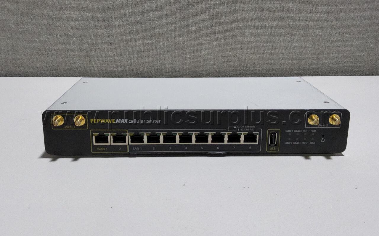 PRP WAVE MAX CELLULAR ROUTER   Government Surplus Auction - Primary Photo