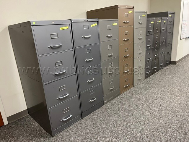 Metal Filing Cabinets LOT Q(9)