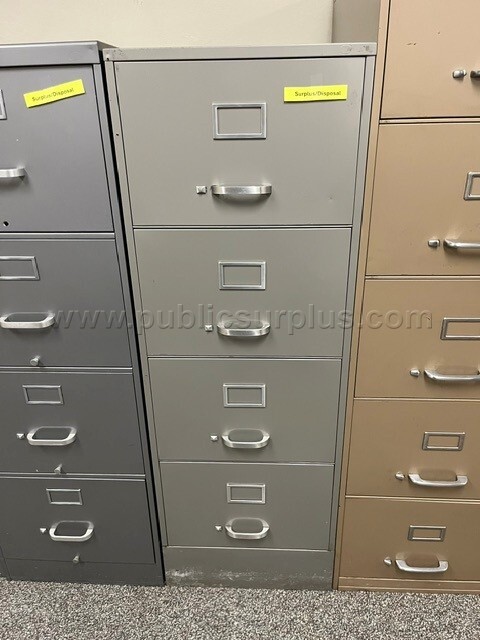 Metal Filing Cabinets LOT Q(9)   Government Surplus Auction - Photo #3
