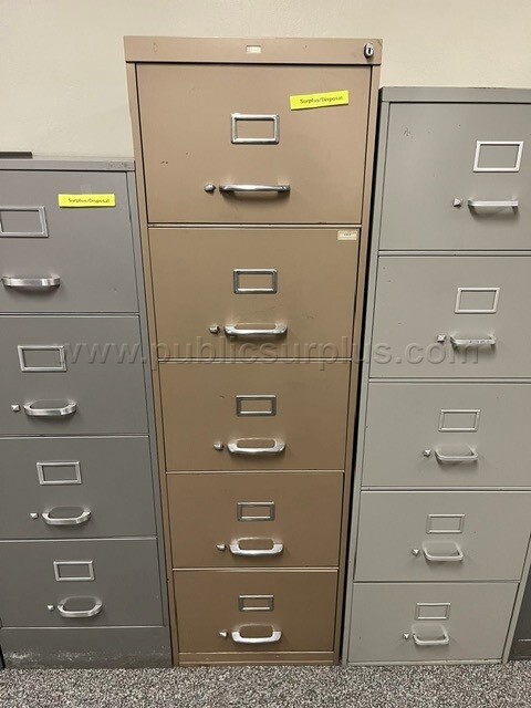 Metal Filing Cabinets LOT Q(9)   Government Surplus Auction - Photo #4