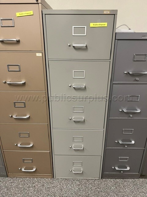 Metal Filing Cabinets LOT Q(9)   Government Surplus Auction - Photo #5