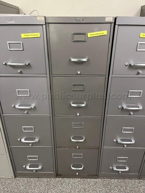Metal Filing Cabinets LOT Q(9)   Government Surplus Auction - Photo #6