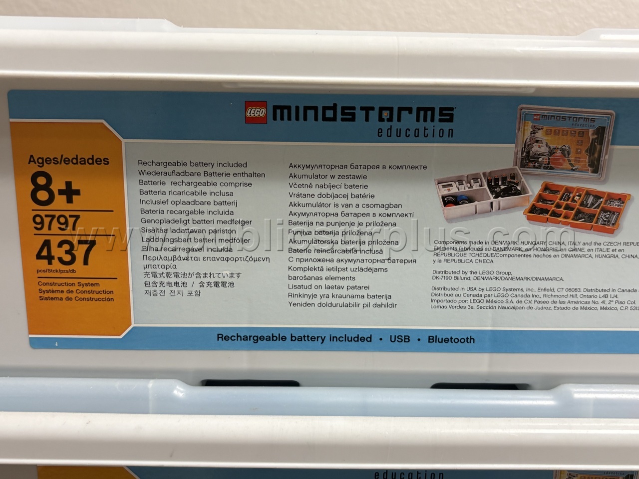Lot of 8x Used LEGO Mindstorms Education Base Set (9797)  9797 Government Surplus Auction - Photo #3