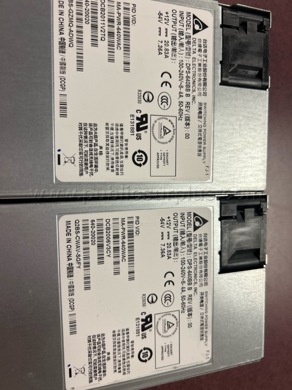 Lot of 2 Delta Electronics Switching Power Supply   Government Surplus Auction - Photo #2