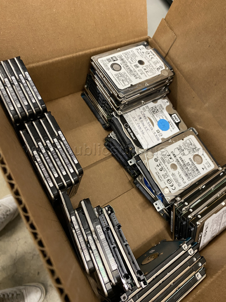 Lot of (44) 250 GB SATA Hard Drives  250 Government Surplus Auction - Photo #4