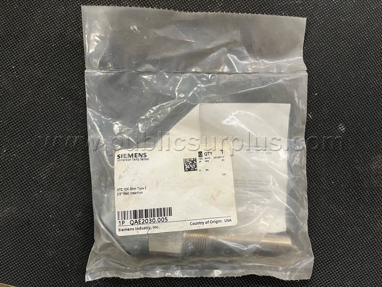 Siemens Immersion Temp Sensor