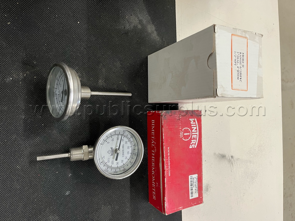 Bimetal Thermometers - Lot of 4