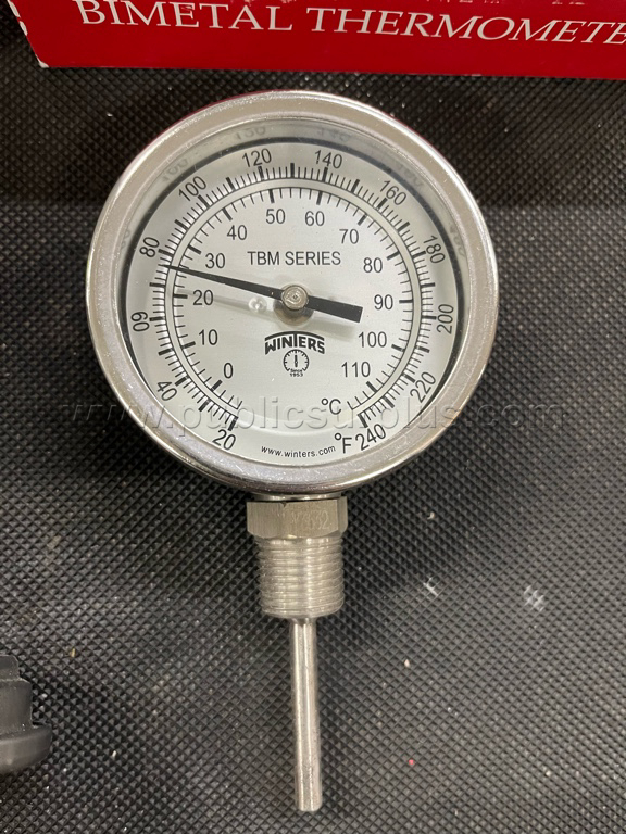 Bimetal Thermometers - Lot of 4   Government Surplus Auction - Photo #3