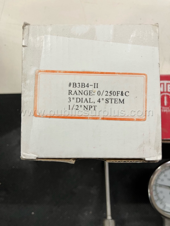 Bimetal Thermometers - Lot of 4   Government Surplus Auction - Photo #5