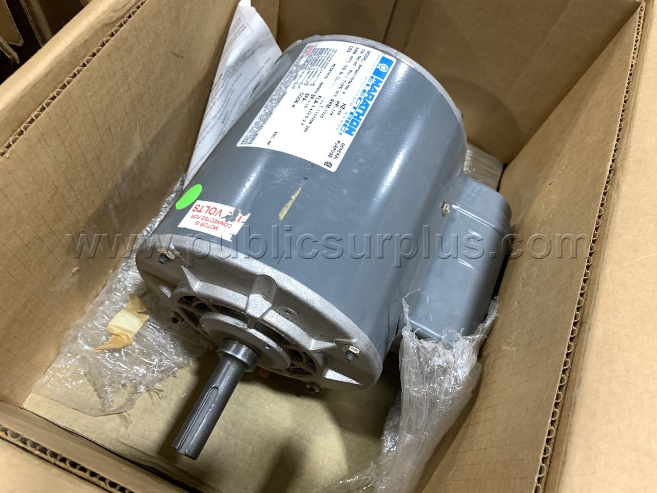 Motors, Marathon Electric /KK   Government Surplus Auction - Photo #3