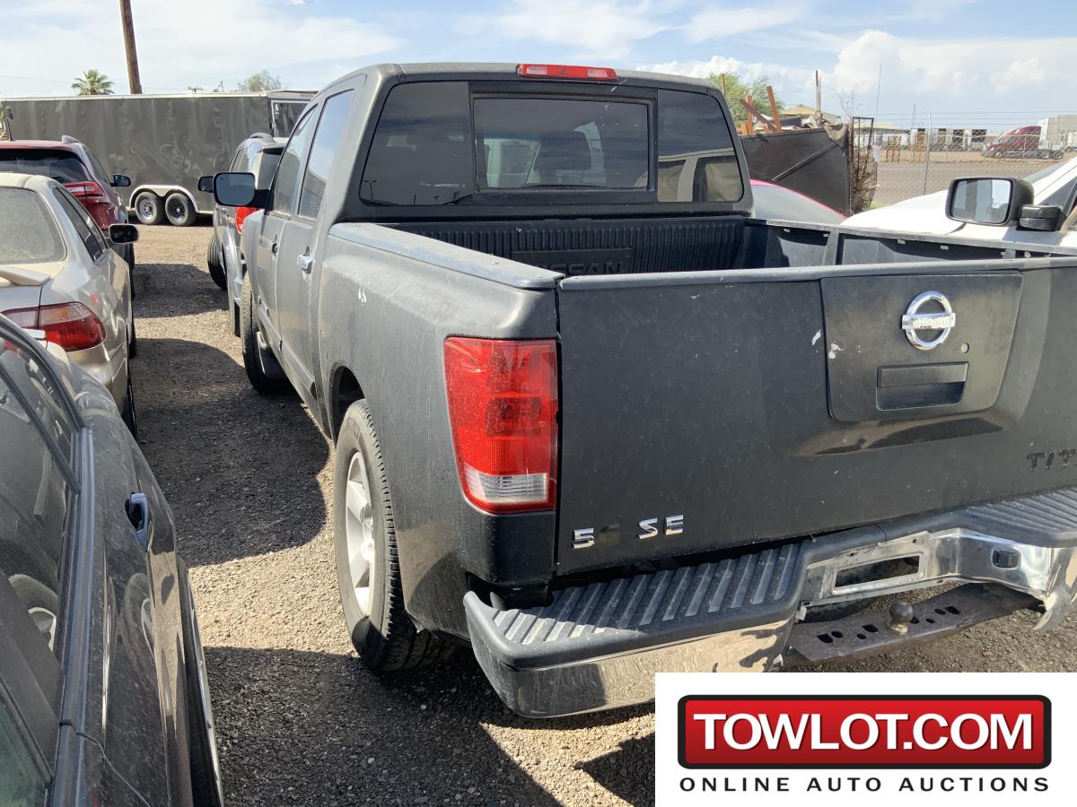 2007 Nissan Titan (Phoenix, Arizona) Nissan Titan Government Surplus Auction - Photo #4