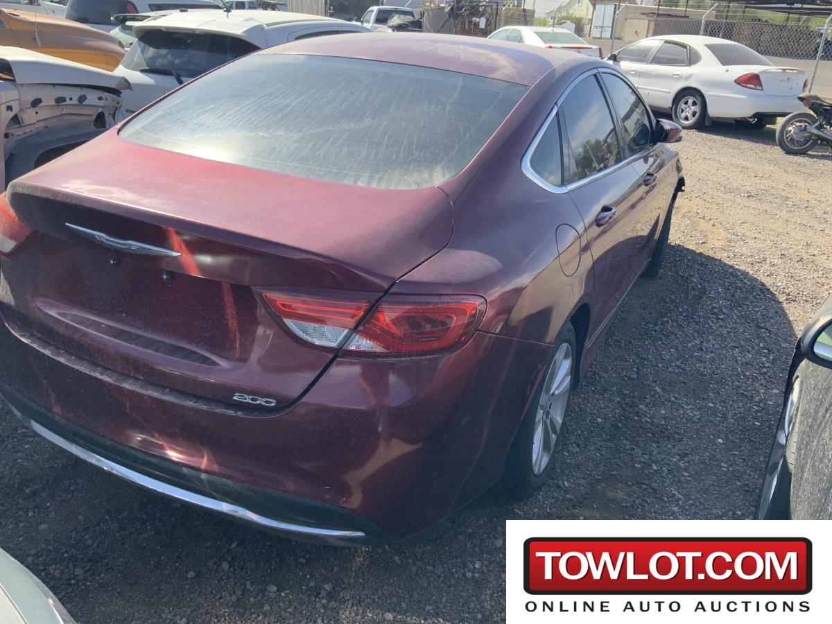 2015 Chrysler 200 (Phoenix, Arizona) Chrysler 200 Government Surplus Auction - Photo #2