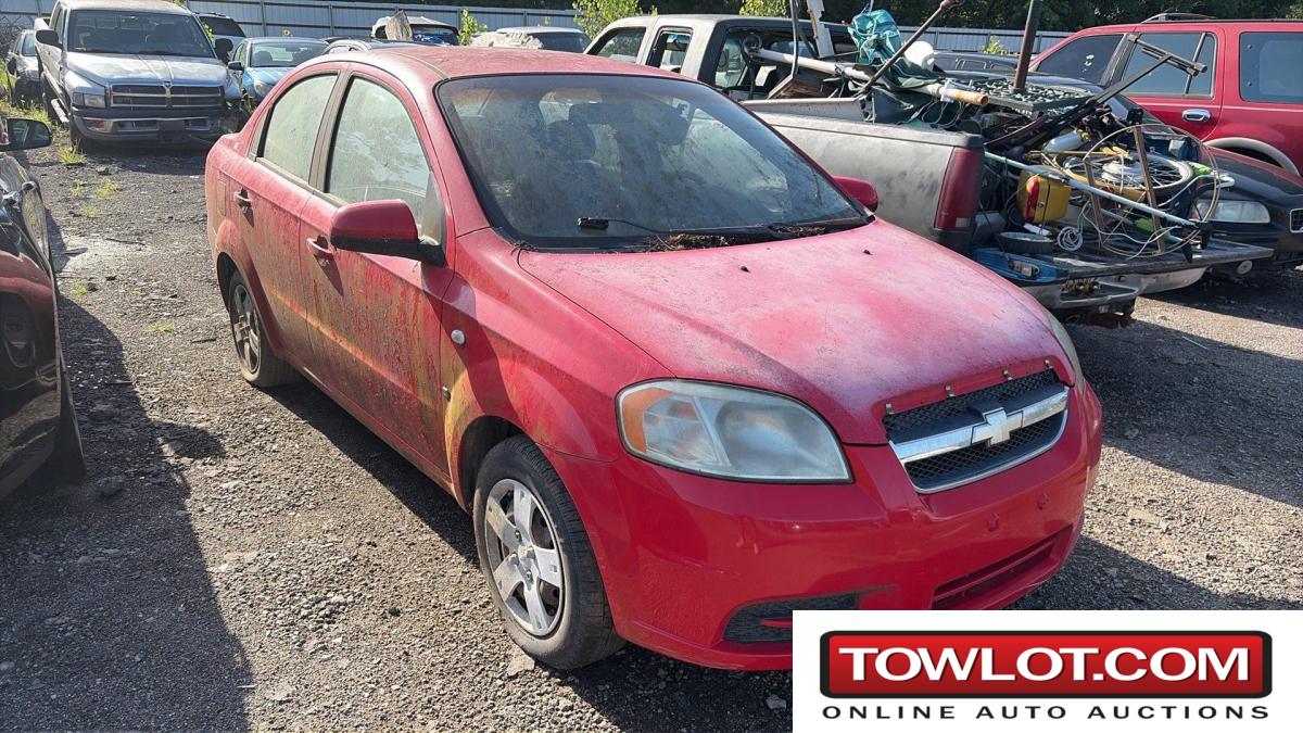 2007 Chevrolet Aveo (TOPEKA, Kansas) Chevrolet Aveo Government Surplus Auction - Photo #2