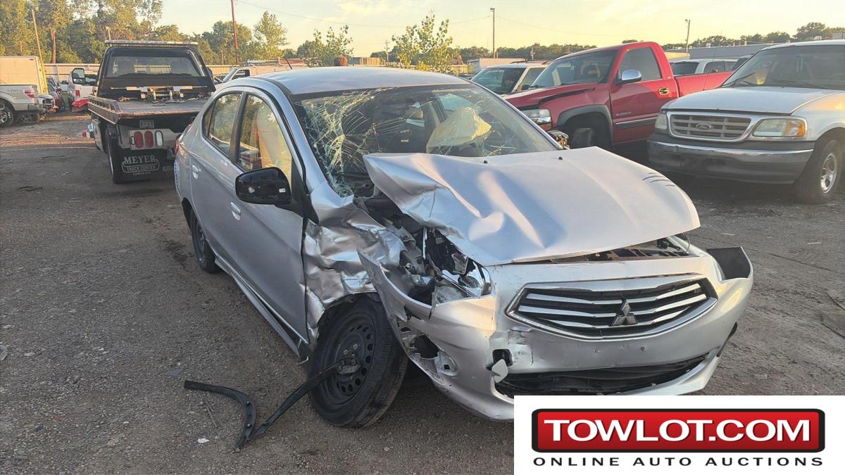 2018 Mitsubishi Mirage G4 (TOPEKA, Kansas) Mitsubishi Mirage G4 Government Surplus Auction - Photo #2