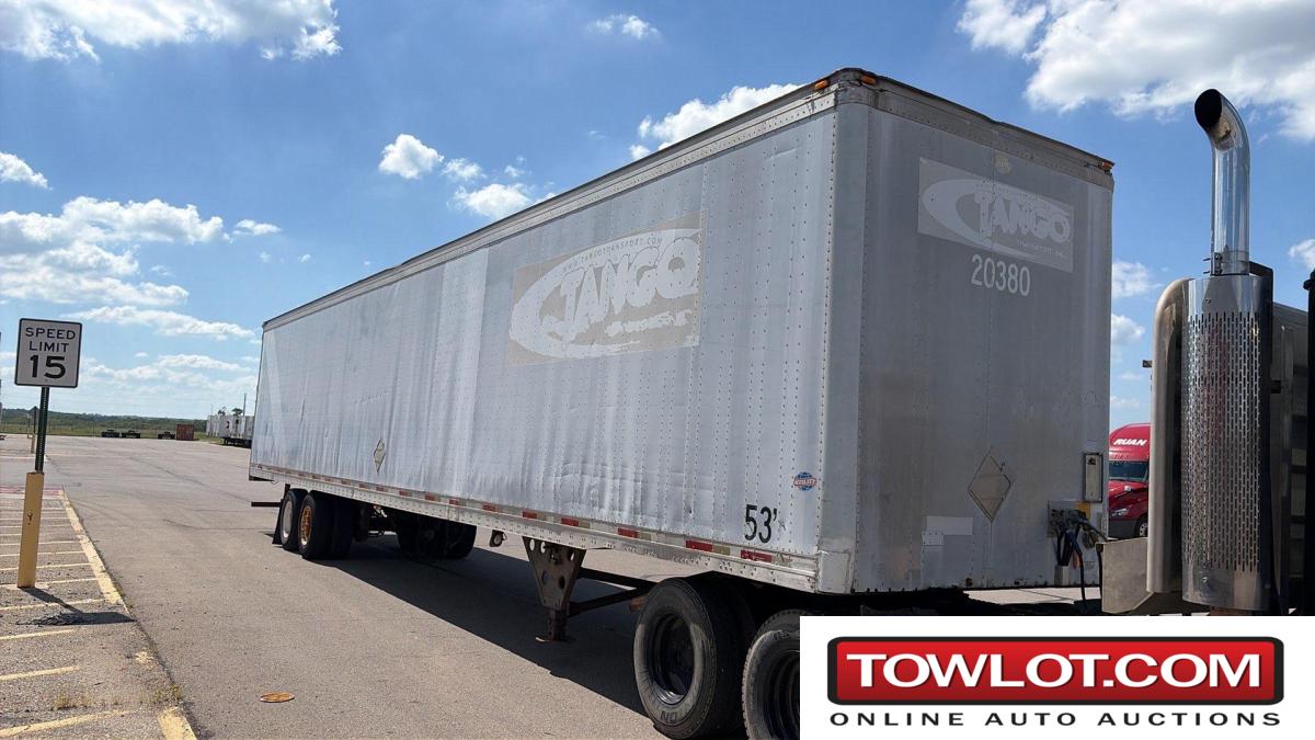 2003 Utility Trailer Manufacturer 53' Dry Van (TOPEKA, Kansas) Utility Trailer Manufacturer 53' Dry Van Government Surplus Auction - Photo #2
