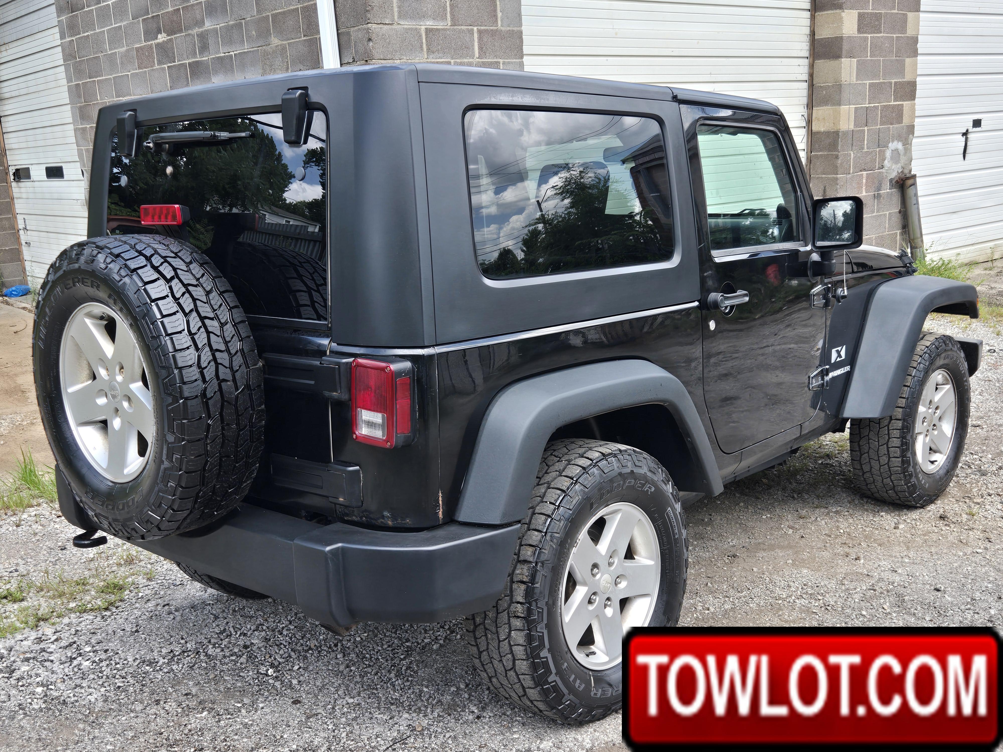 2009 Jeep Wrangler X 4X4 (Kansas City, Missouri) Jeep Wrangler X 4X4 Government Surplus Auction - Photo #4