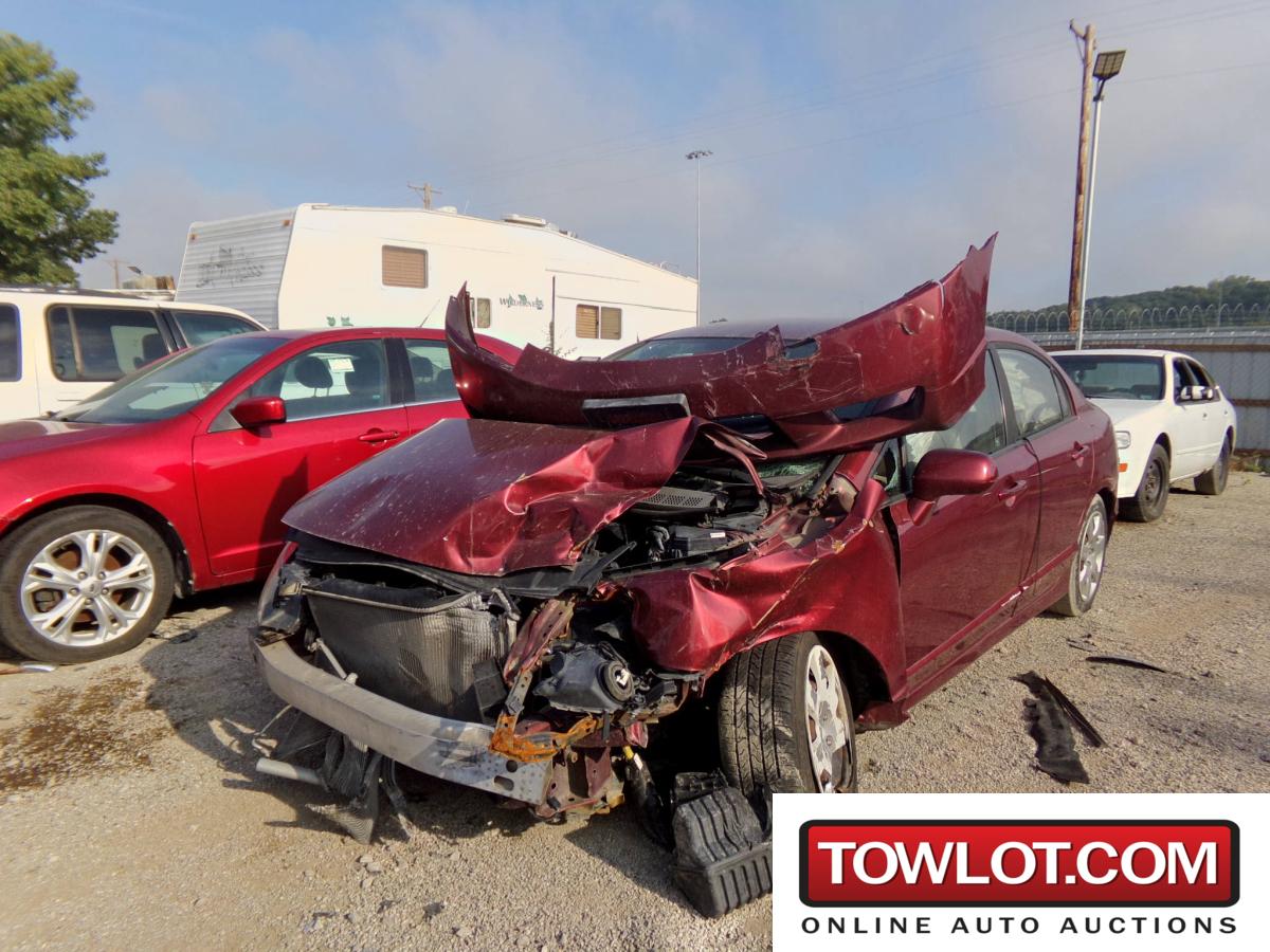 2009 Honda Civic (Kansas City, Kansas) Honda Civic Government Surplus Auction - Photo #2
