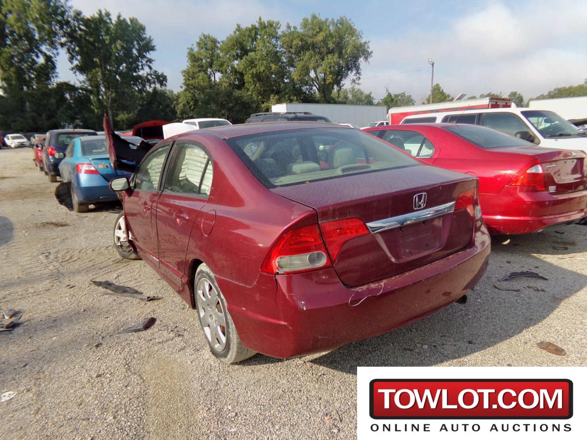 2009 Honda Civic (Kansas City, Kansas) Honda Civic Government Surplus Auction - Photo #4