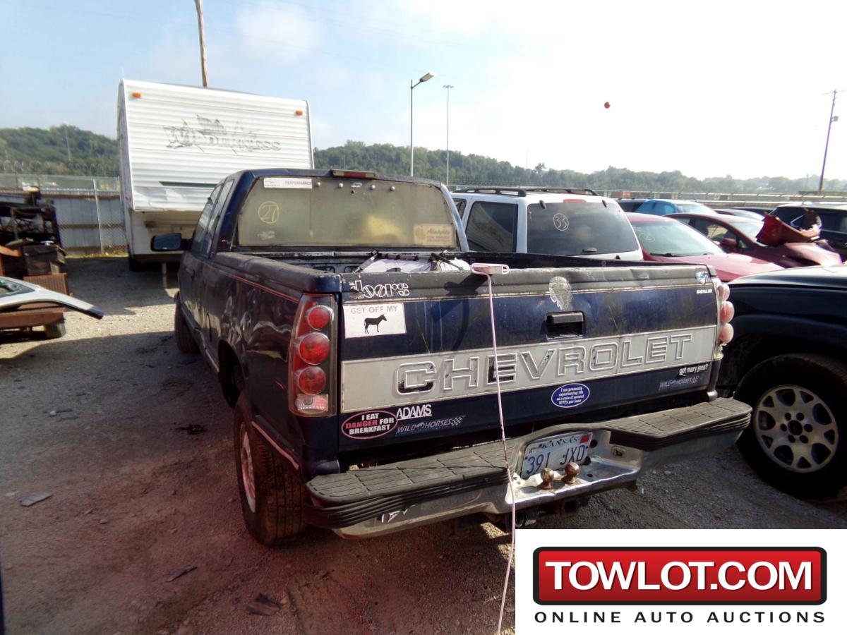 1995 Chevrolet C/K 1500 (Kansas City, Kansas) Chevrolet 1500 Government Surplus Auction - Photo #6